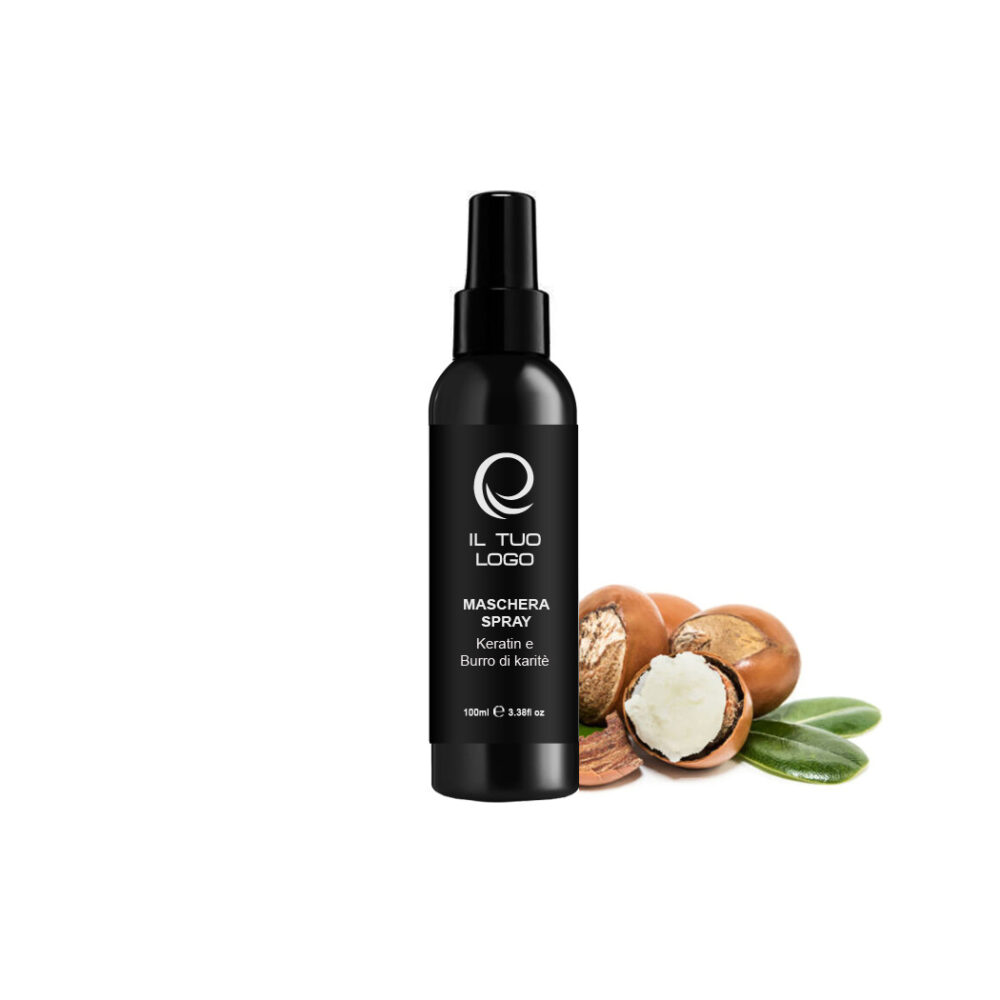 Maschera Spray senza risciacquo Keratina e burro di Karitè 100ml